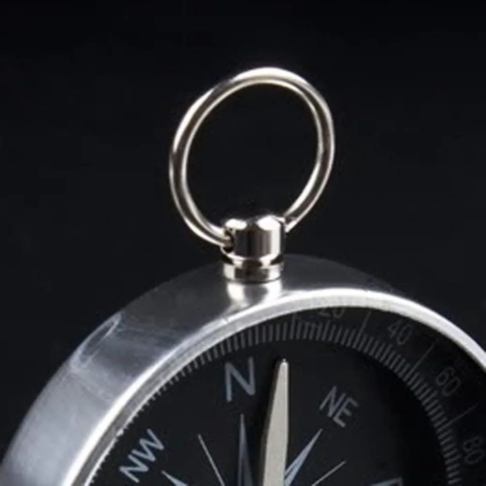 2 PCS Compass Keychain Portable Creative Keyring Aluminum Alloy Hanging Pendant Outdoor 
2 PCS Compass Keychain Portable Creative Keyring Aluminum Alloy Hanging Pendant Outdoor