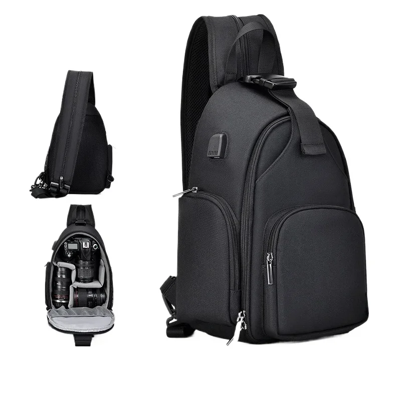 China Hong Kong SLR camera bag, outdoor waterproof photography bag, shoulder crossbody camera bag
China Hong Kong SLR camera bag, outdoor waterproof photography bag, shoulder crossbody camera bag