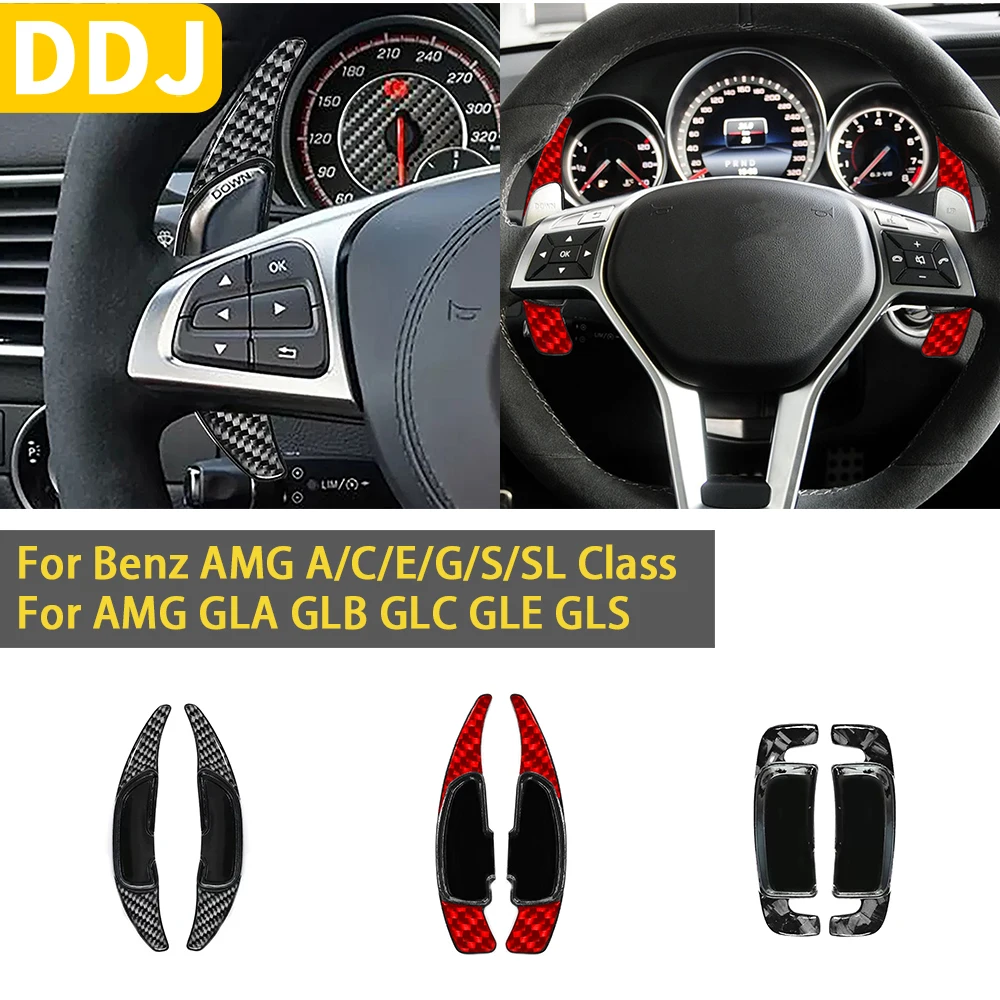 For Mercedes Benz AMG GT A C E G S Class GLA GLB 2016-2022 Accessories Carbon Fiber Car Interior Steering Wheel Shift Paddle
For Mercedes Benz AMG GT A C E G S Class GLA GLB 2016-2022 Accessories Carbon Fiber Car Interior Steering Wheel Shift Paddle