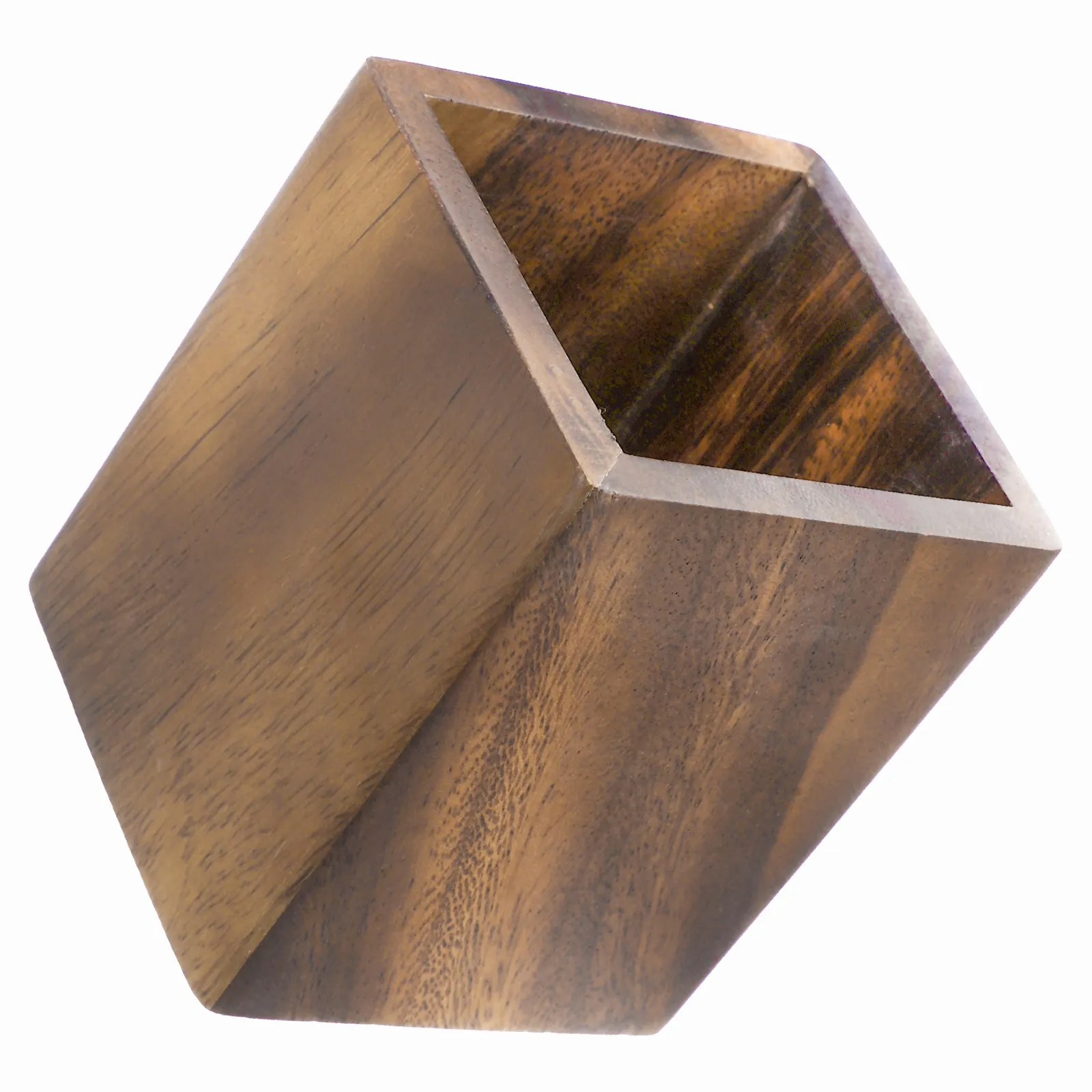 Walnut Wooden Pen Holder Natural Rustic Grain Smooth Finish Square Desktop Organizer Stationery Makeup Brush Pot Office Desk
Walnut Wooden Pen Holder Natural Rustic Grain Smooth Finish Square Desktop Organizer Stationery Makeup Brush Pot Office Desk
