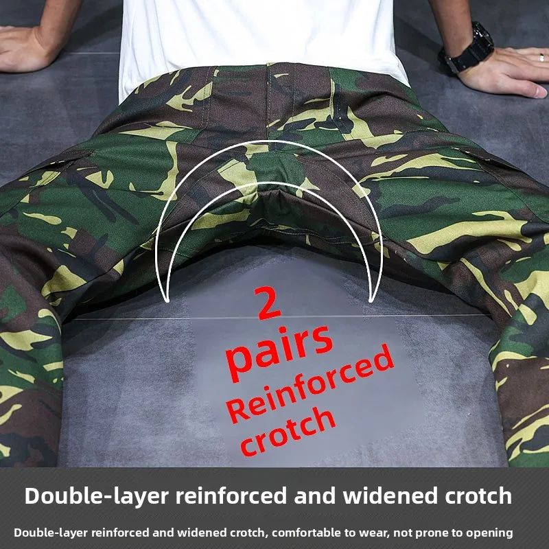 Мужские износостойкие рабочие брюки, камуфляжная рабочая одежда для обслуживания строительной площадки, свободные летние повседневные брюки
Мужские износостойкие рабочие брюки, камуфляжная рабочая одежда для обслуживания строительной площадки, свободные летние повседневные брюки
