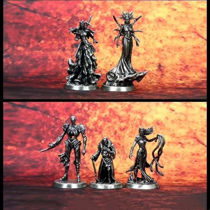 Premium Fantasy Metal Miniatures Holy Light Heroes Vs Shadow Undead Tabletop Game Figures Paintable Collectible Decor Statues
Premium Fantasy Metal Miniatures Holy Light Heroes Vs Shadow Undead Tabletop Game Figures Paintable Collectible Decor Statues