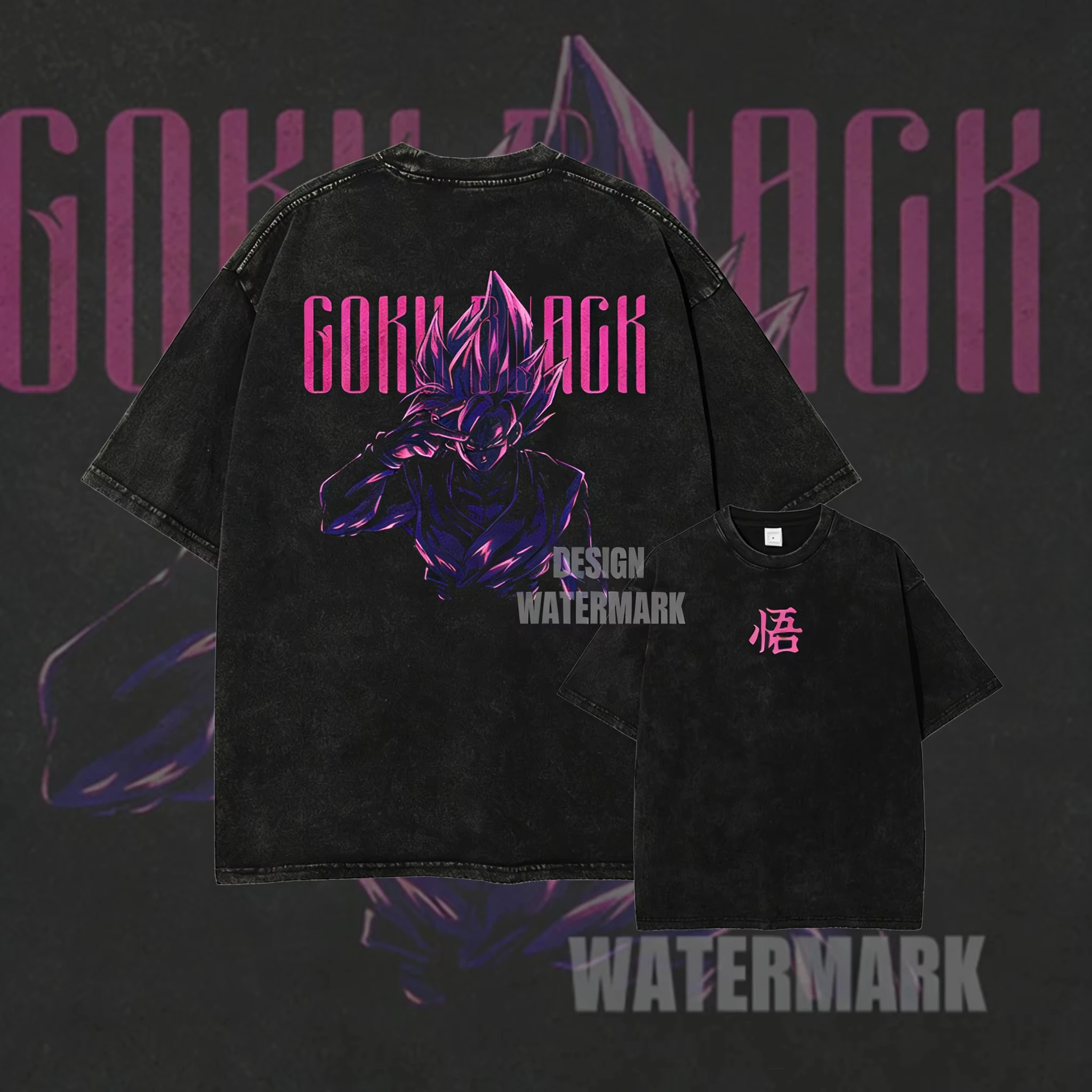 2026 Summer Dragon Ball Washed Cotton T-Shirt Retro Oversized Casual Tee Goku Black & Kanji 'Go' Print Unisex for Anime Fans Y2k
2026 Summer Dragon Ball Washed Cotton T-Shirt Retro Oversized Casual Tee Goku Black & Kanji 'Go' Print Unisex for Anime Fans Y2k