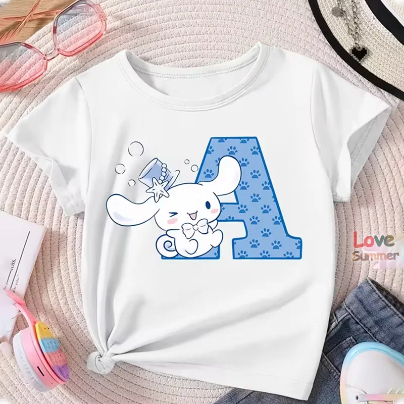 Лидер продаж Sanrio: Модная детская футболка из 100% хлопка, милая, летняя, повседневная, для активного отдыха, спорта, вечеринок, свободного кроя, уличная, с коротким рукавом
Лидер продаж Sanrio: Модная детская футболка из 100% хлопка, милая, летняя, повседневная, для активного отдыха, спорта, вечеринок, свободного кроя, уличная, с коротким рукавом