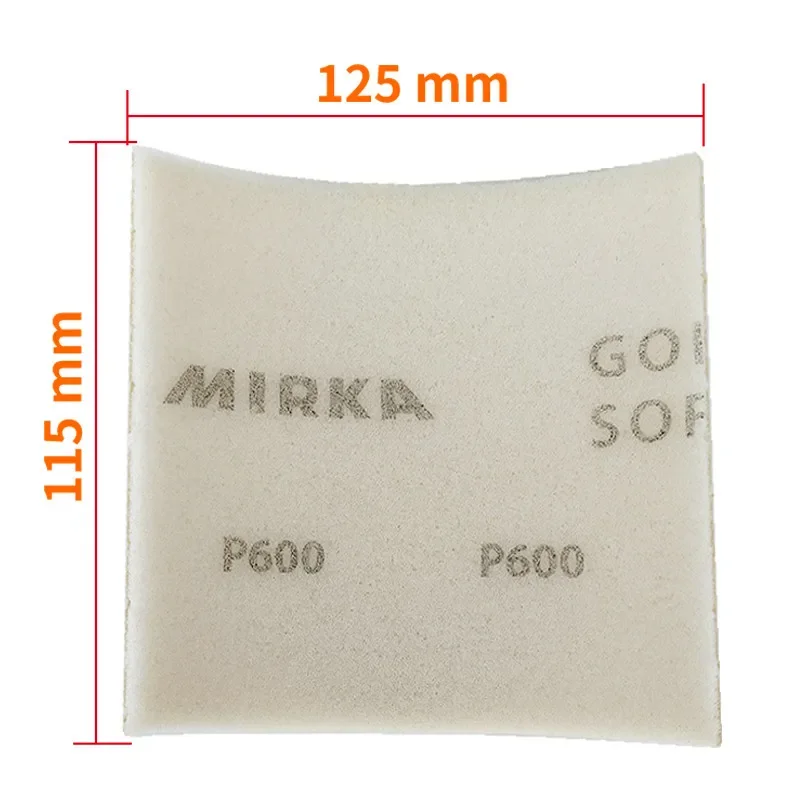 Finnish Mirka Sponge Sandpaper For Polishing 115x125mm Automotive Tools For Mechanic Body Sanding Car Grinding Abrasive paper
Finnish Mirka Sponge Sandpaper For Polishing 115x125mm Automotive Tools For Mechanic Body Sanding Car Grinding Abrasive paper