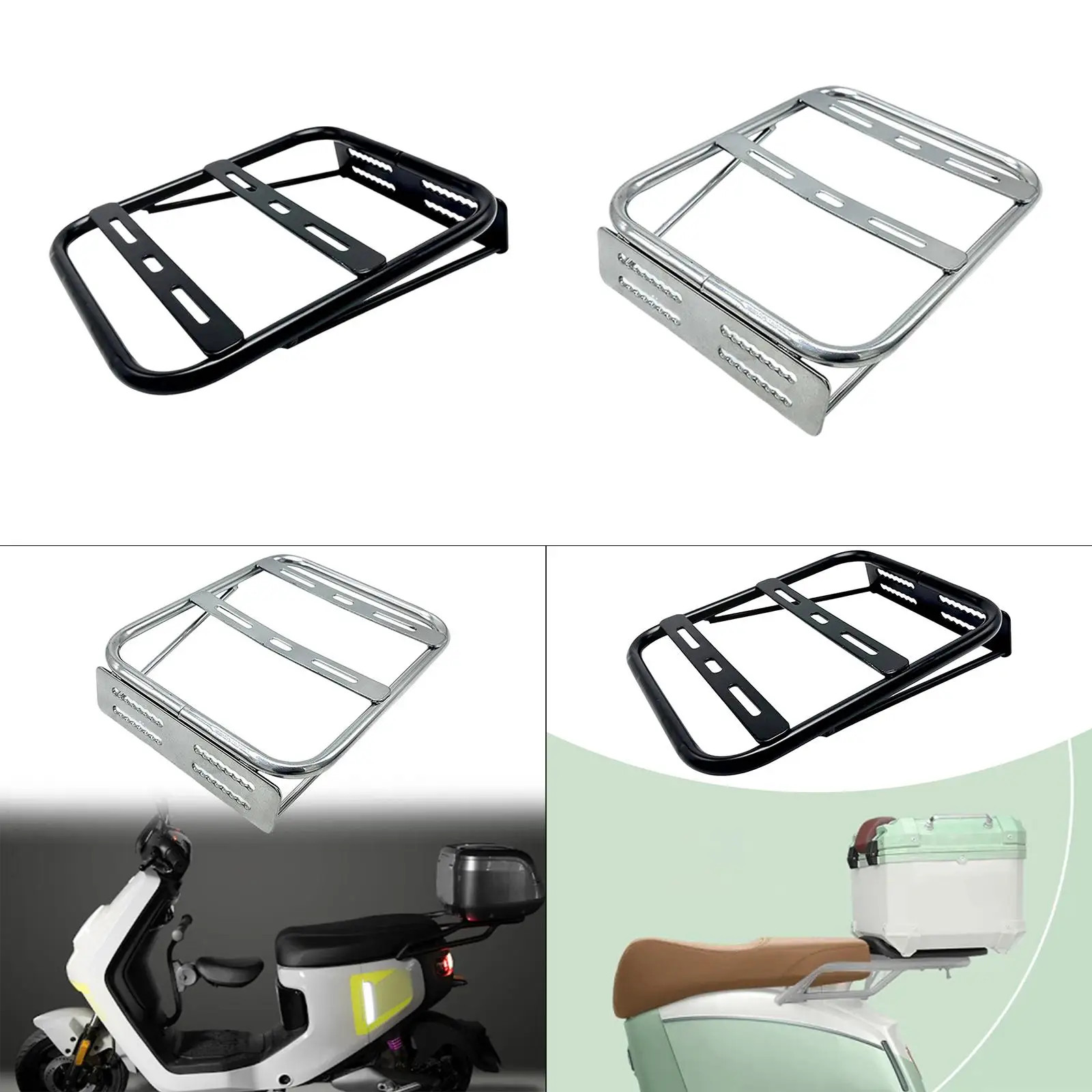 Motorcycle Trunk Bracket Rear Cargo Rack Easy Installation Mounting Convenient Replacement Sturdy Saddle Bag Mount Holder
Motorcycle Trunk Bracket Rear Cargo Rack Easy Installation Mounting Convenient Replacement Sturdy Saddle Bag Mount Holder