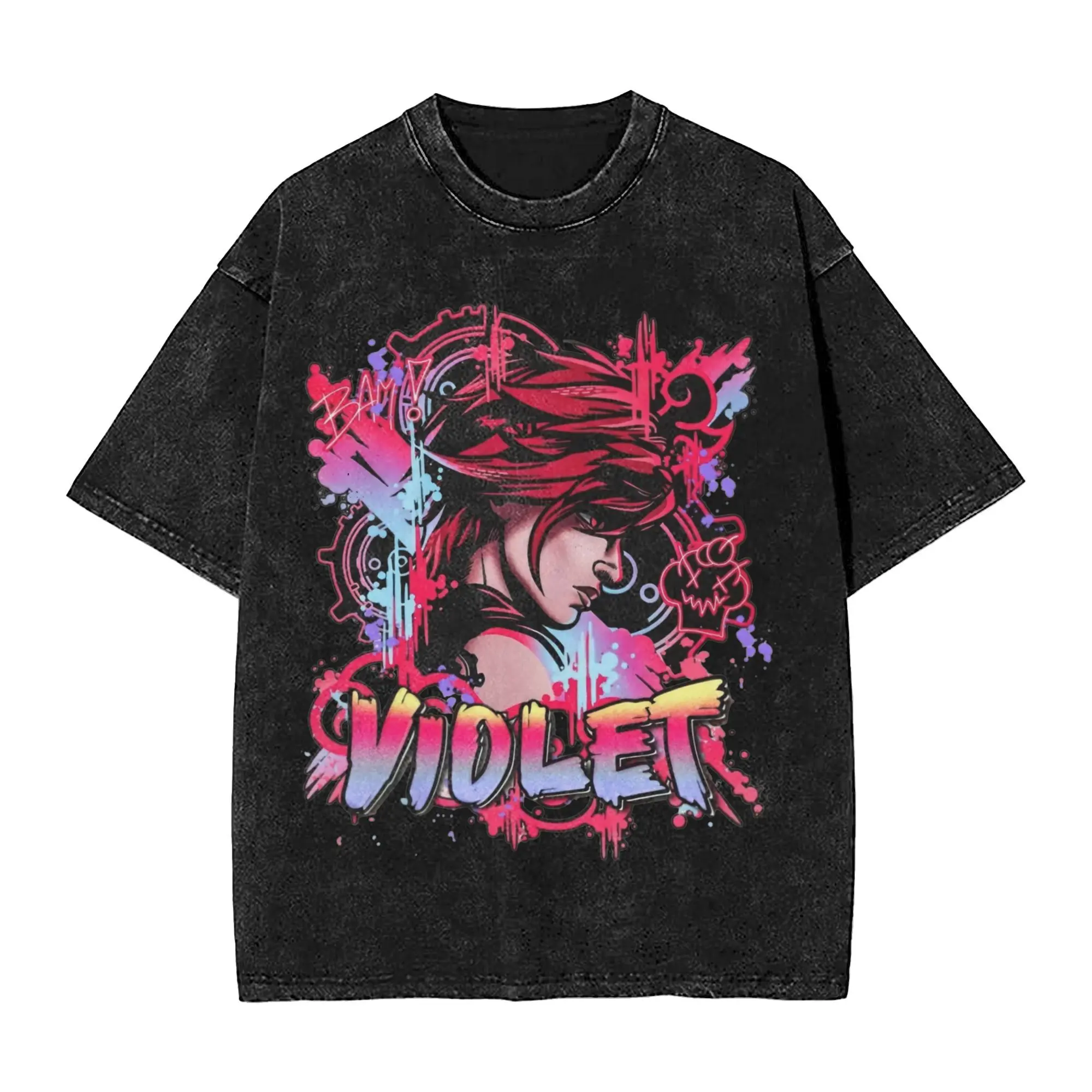 Harajuku Washed Shirts Violet Arcane vi Movie Character Merch Novelty T-Shirts Oversize Streetwear Short Sleeve Summer Tee Shirt
Harajuku Washed Shirts Violet Arcane vi Movie Character Merch Novelty T-Shirts Oversize Streetwear Short Sleeve Summer Tee Shirt