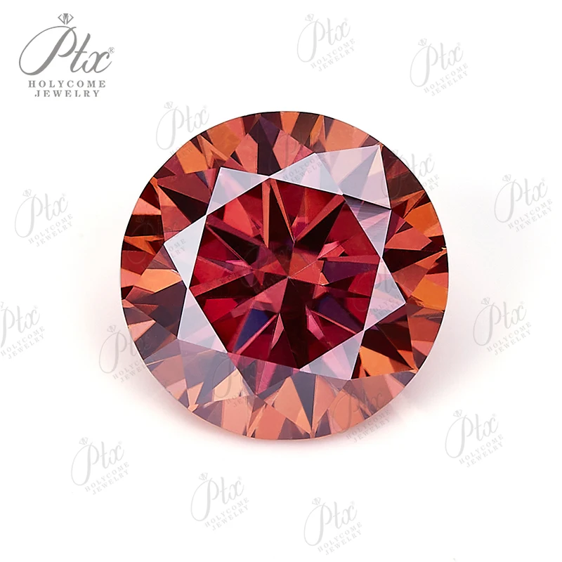 Watermelon Red Round Moissanite Stone Customized Gemstone with GRA 8Hearts&8Arrows VVS1 Diamond Jewelry Making Wholesale Price
Watermelon Red Round Moissanite Stone Customized Gemstone with GRA 8Hearts&8Arrows VVS1 Diamond Jewelry Making Wholesale Price