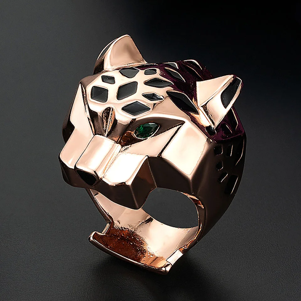 Zlxgirl Trendy fine Jet enamel leopard Woman men Finger Ring Friendship Engagement Wedding Rings women bridal animal Aneis ring
Zlxgirl Trendy fine Jet enamel leopard Woman men Finger Ring Friendship Engagement Wedding Rings women bridal animal Aneis ring