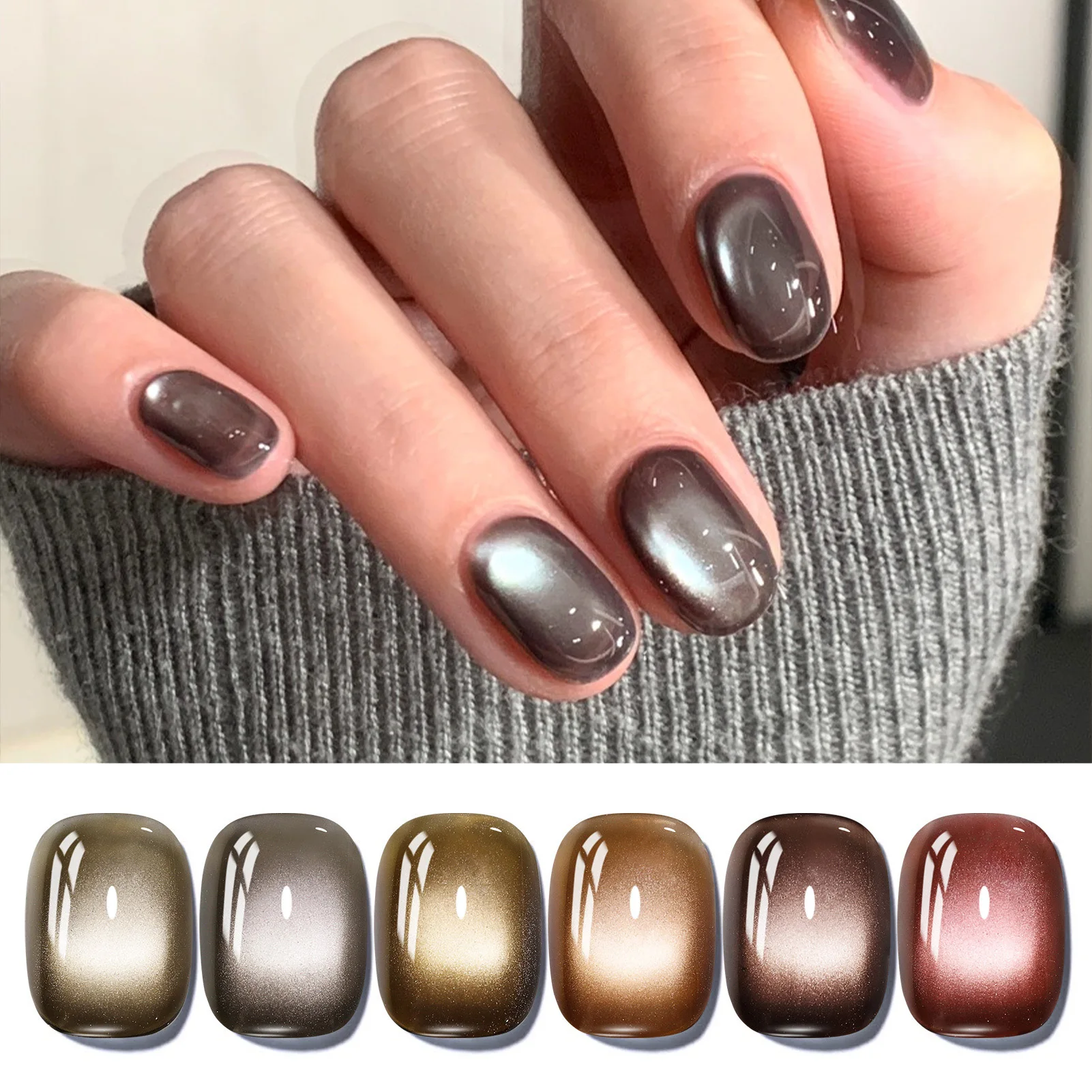 BORN PRETTY 6 Bottle 7ml Coral Sea Aurora Cat Magnetic Gel Iltra Shine Sparkling Glitter Shell Soak Off UV Gel Nail Art Varnish
BORN PRETTY 6 Bottle 7ml Coral Sea Aurora Cat Magnetic Gel Iltra Shine Sparkling Glitter Shell Soak Off UV Gel Nail Art Varnish
