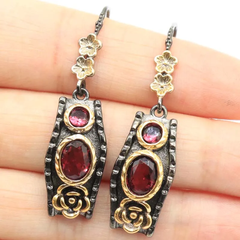 Buy 4 Get 1 Free 40x12mm Vintage 10g Green Peridot Blue Aquamarine Pink Tourmaline CZ Women Silver Earrings
Buy 4 Get 1 Free 40x12mm Vintage 10g Green Peridot Blue Aquamarine Pink Tourmaline CZ Women Silver Earrings