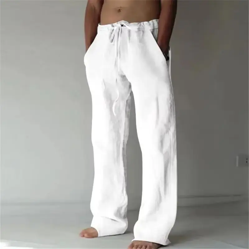 summer spring 2026 New Men's Cotton Linen Pants Male Autumn New Breathable Solid Color Linen Trousers Fitness Streetwear S-5XL
summer spring 2026 New Men's Cotton Linen Pants Male Autumn New Breathable Solid Color Linen Trousers Fitness Streetwear S-5XL