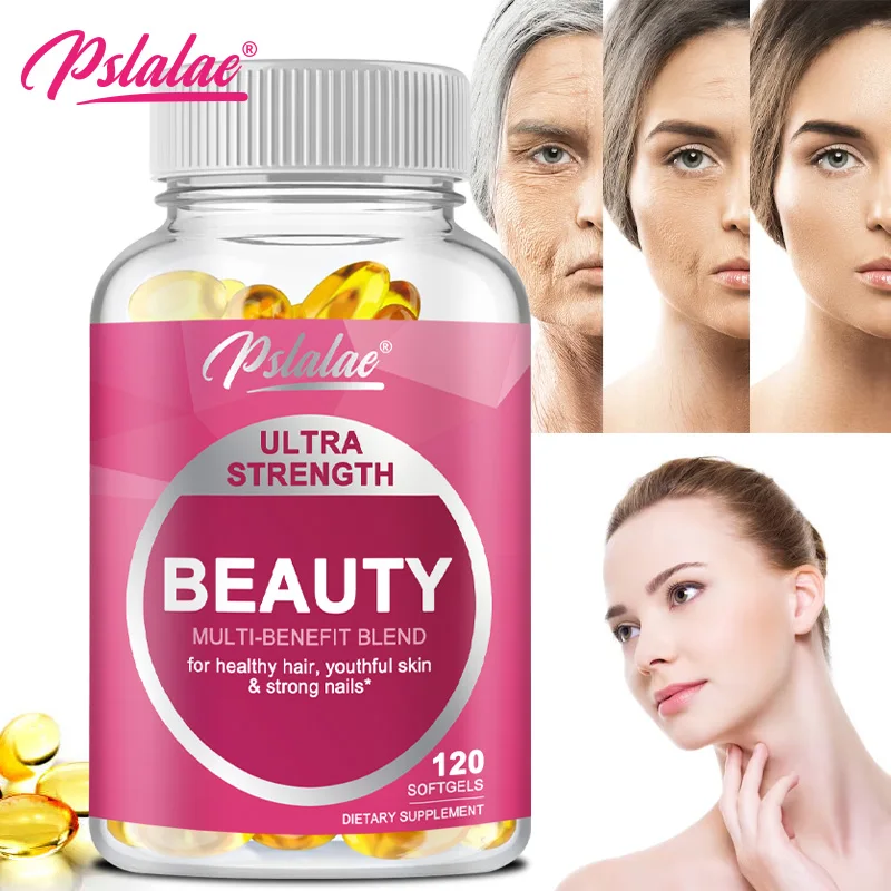 Ultra Strength Beauty & Collagen Capsules for Joint & Bone Support, Skin Health, Anti-Aging - Non-GMO
Ultra Strength Beauty & Collagen Capsules for Joint & Bone Support, Skin Health, Anti-Aging - Non-GMO
