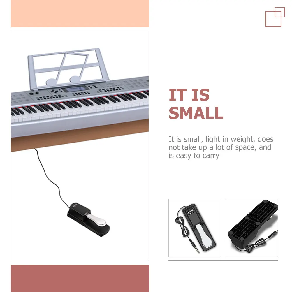 Foot Sustain Pedal Piano Universal Piano-style Major Plastic Pedals for Keyboards
Foot Sustain Pedal Piano Universal Piano-style Major Plastic Pedals for Keyboards