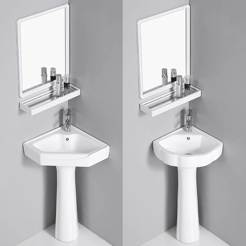 Column basin Washbasin Household small apartment bathroom integrated ceramic floor-to-ceiling triangular mini balcony Washbasin
Column basin Washbasin Household small apartment bathroom integrated ceramic floor-to-ceiling triangular mini balcony Washbasin