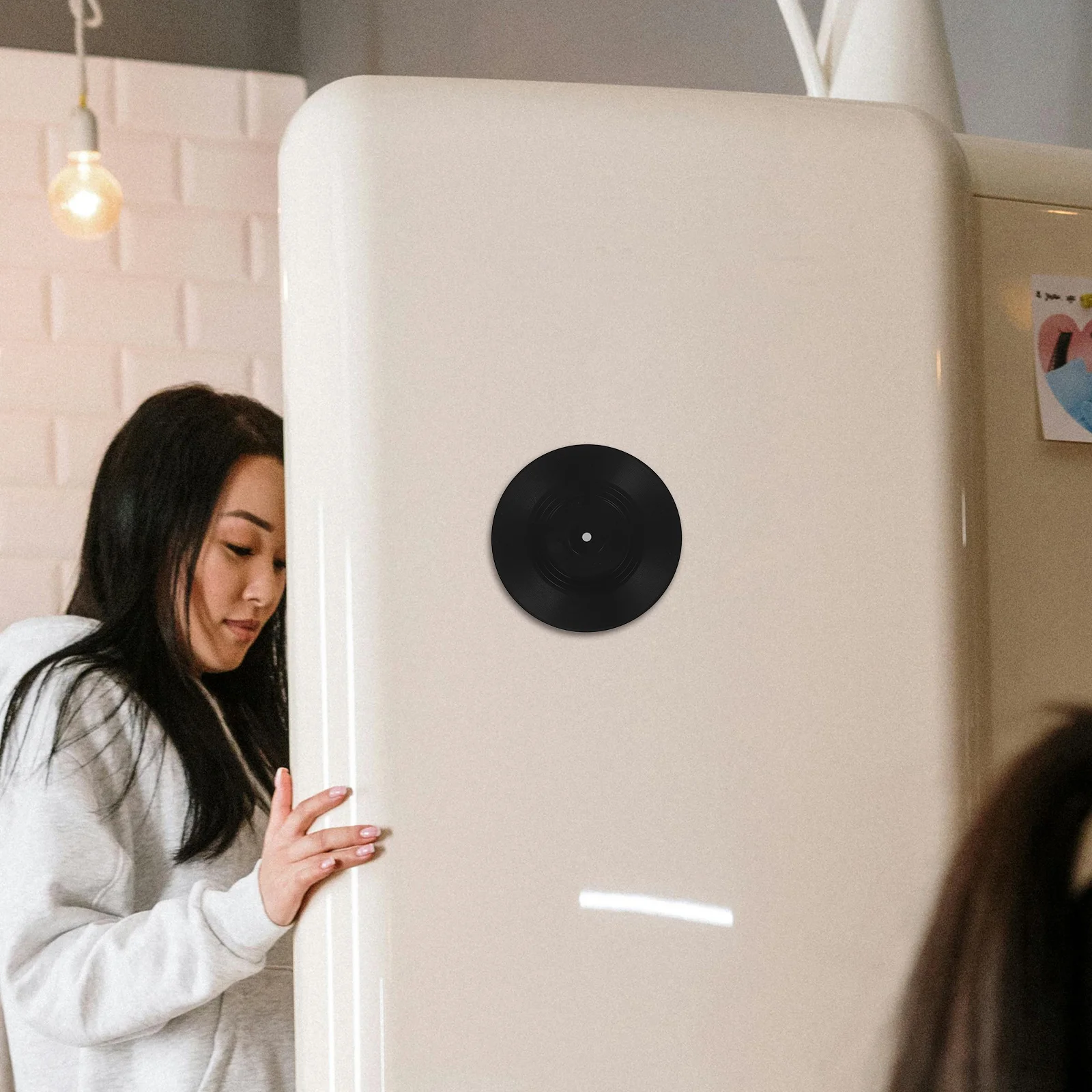 Cute Funny Vinyl Record Fridge Magnet Retro Music Lover Decor Mini Records for Refrigerator Kitchen Decorative Magnets
Cute Funny Vinyl Record Fridge Magnet Retro Music Lover Decor Mini Records for Refrigerator Kitchen Decorative Magnets