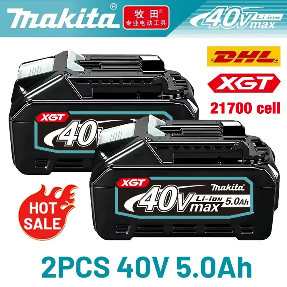 100% Original Makita 40V MAX XGT Lithium Ion Battery 21700 cell 5000mAh Original Battery BL4020 BL4025 BL4040 BL4050 BL4080
100% Original Makita 40V MAX XGT Lithium Ion Battery 21700 cell 5000mAh Original Battery BL4020 BL4025 BL4040 BL4050 BL4080