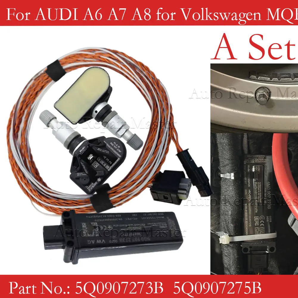 For AUDI A6 A7 A8 for Volkswagen MQB Touareg 2011-2017 5Q0907273B 5Q0907275B TPMS Tire Pressure Sensor System
For AUDI A6 A7 A8 for Volkswagen MQB Touareg 2011-2017 5Q0907273B 5Q0907275B TPMS Tire Pressure Sensor System