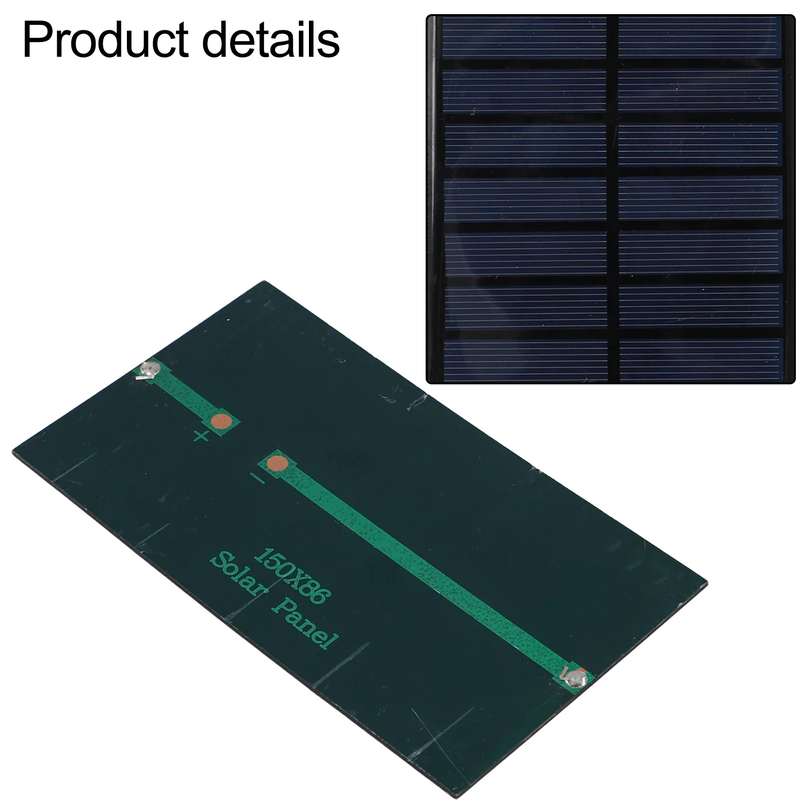 150x86mm Solar Panel Polysilicon Solar Panel Landscape Solar Light Snowproof Solar Panel Solar Lighting Module Phone Chargers
150x86mm Solar Panel Polysilicon Solar Panel Landscape Solar Light Snowproof Solar Panel Solar Lighting Module Phone Chargers