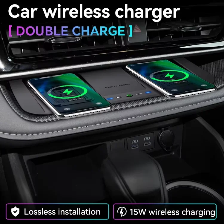 For Toyota Highlander Crown Kluger 2022-2024 15W Car Wireless Charger Phone Holder Fast Charging Pad Car Interior Accessories
For Toyota Highlander Crown Kluger 2022-2024 15W Car Wireless Charger Phone Holder Fast Charging Pad Car Interior Accessories