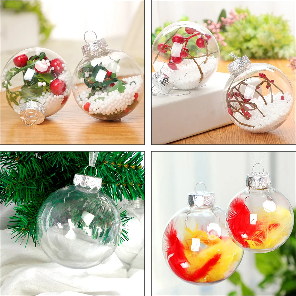 20pcs Christmas Large Decorations Holiday Party Ornament Festive Clear Holiday Ornament Pendant for Tree Adults Kids DIY
20pcs Christmas Large Decorations Holiday Party Ornament Festive Clear Holiday Ornament Pendant for Tree Adults Kids DIY