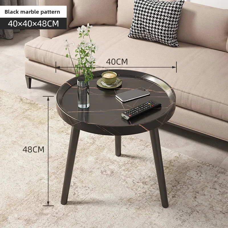 Black stone pattern carbon steel table legs single-layer, double-layer simple small round table
Black stone pattern carbon steel table legs single-layer, double-layer simple small round table