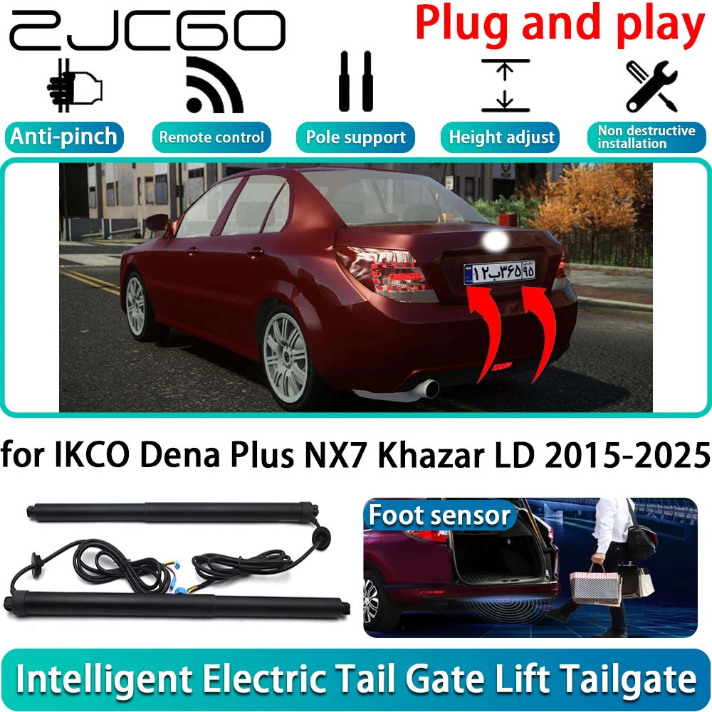 Электрический привод двери багажника IKCO Dena Plus NX7 Khazar LD 2015-2025 с автоматической системой открывания и датчиком движения ногой
Электрический привод двери багажника IKCO Dena Plus NX7 Khazar LD 2015-2025 с автоматической системой открывания и датчиком движения ногой