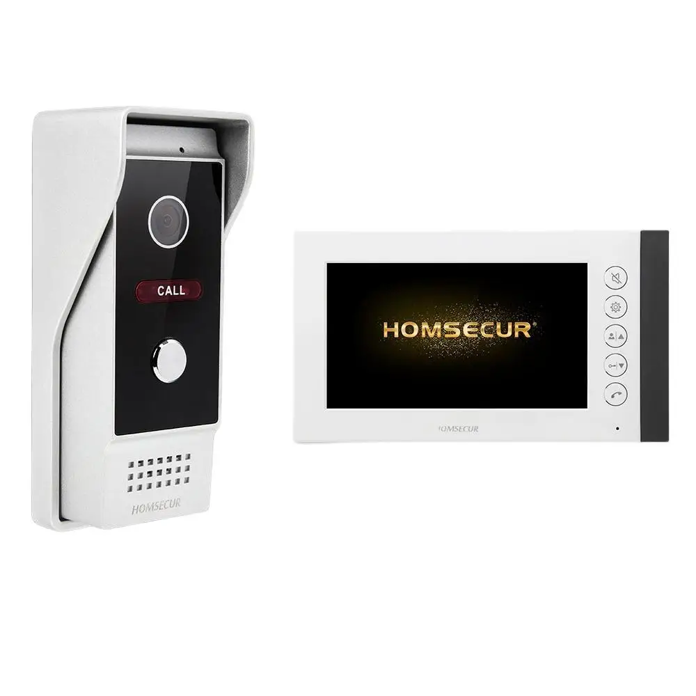 HOMSECUR HD Video Door Phone Intercom Doorbell Door Unlock Monitoring Security
HOMSECUR HD Video Door Phone Intercom Doorbell Door Unlock Monitoring Security