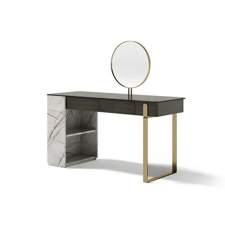 Modern Luxury Lighted Metal Panel Dresser Set for Bedroom Apartments
Modern Luxury Lighted Metal Panel Dresser Set for Bedroom Apartments
