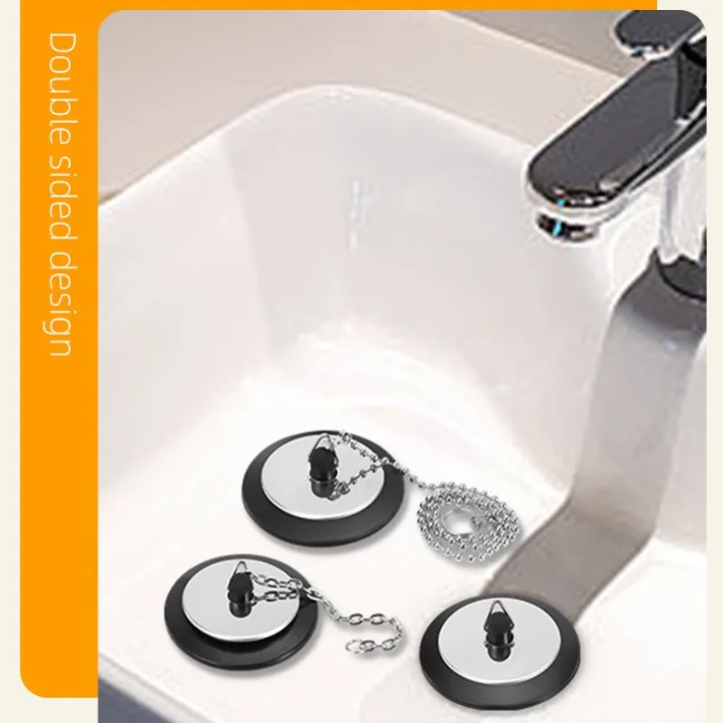 1pcs Universal Bathroom Washbasin Rubber Stainless Steel Sink Plug Bathtub Drain Stopper Sink Plug For Kitchen Supplies
1pcs Universal Bathroom Washbasin Rubber Stainless Steel Sink Plug Bathtub Drain Stopper Sink Plug For Kitchen Supplies