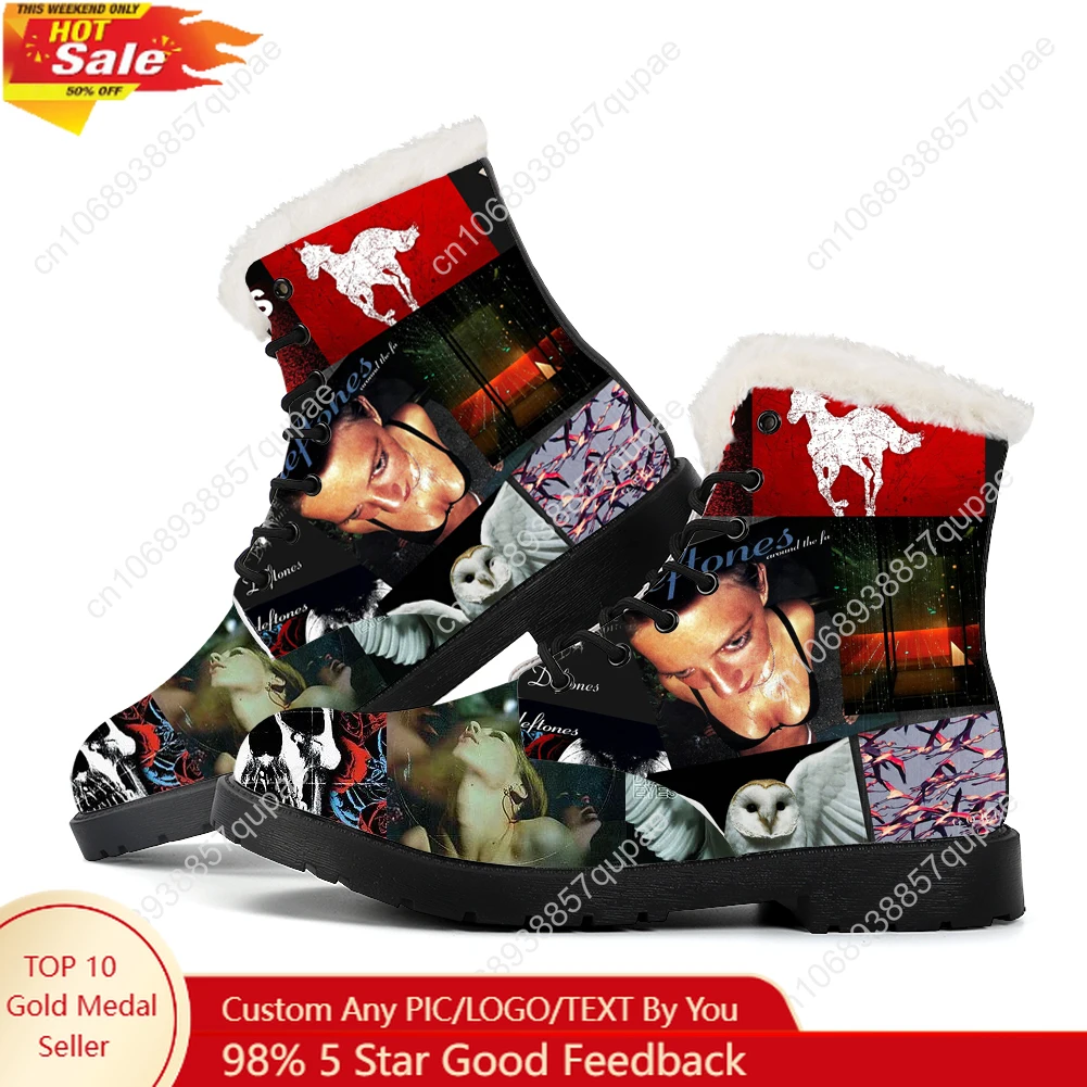 Deftones Metal Rock band Plush Boots Mens Womens Teenager Shoes Outdoor Water proof Casual Boot Lightweight Customize Boots
Deftones Metal Rock band Plush Boots Mens Womens Teenager Shoes Outdoor Water proof Casual Boot Lightweight Customize Boots