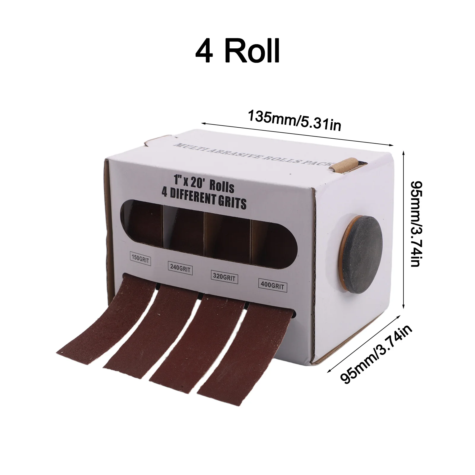 Diamond Cloth Rolls, 80/150/240/320/400/600 Grit Sandpaper Rolls Metal Emery Cloth With Dispenser, Alumina Sandpaper
Diamond Cloth Rolls, 80/150/240/320/400/600 Grit Sandpaper Rolls Metal Emery Cloth With Dispenser, Alumina Sandpaper
