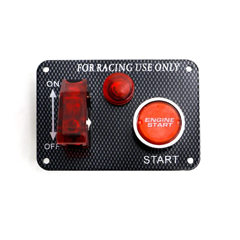 A04E-For Racing Car Engine Start Push Button Toggle Switch 12V LED Ignition Switch Panel Carbon Fiber Car Replacement
A04E-For Racing Car Engine Start Push Button Toggle Switch 12V LED Ignition Switch Panel Carbon Fiber Car Replacement