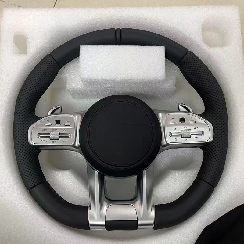 Leather sports-style car steering wheel assembly upgradeW204W205W212W installation of the car seat
Leather sports-style car steering wheel assembly upgradeW204W205W212W installation of the car seat