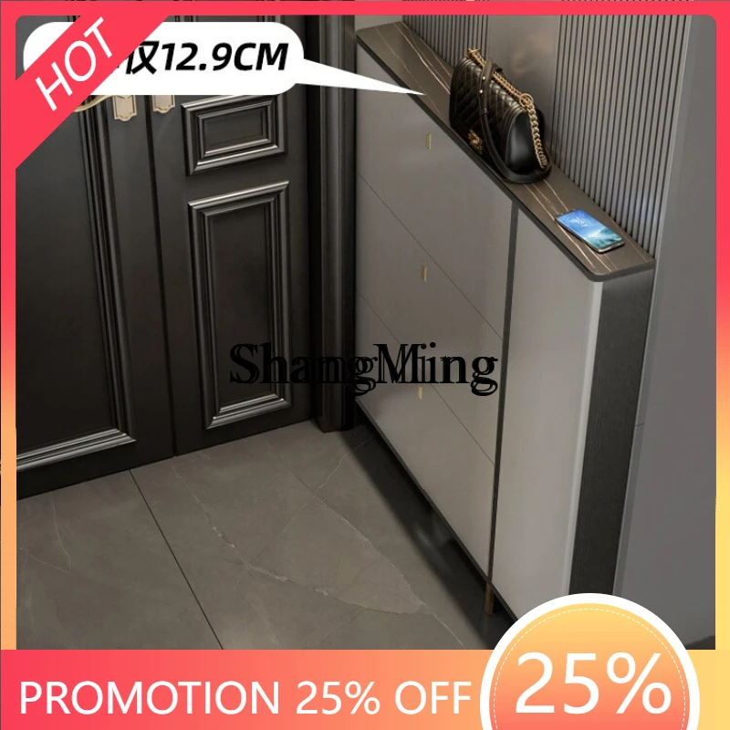 CL shoe cabinet household door is extremely narrow, modern simple rock slab solid wood home
CL shoe cabinet household door is extremely narrow, modern simple rock slab solid wood home