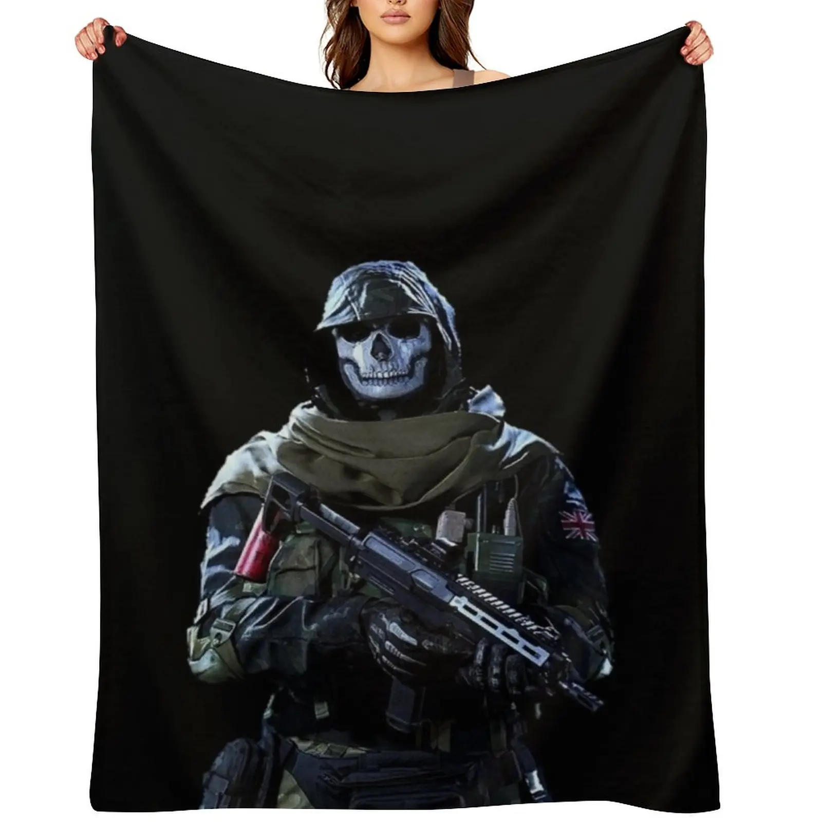 Ghost Warzone Throw Blanket Softest decorative warm winter Baby Blankets
Ghost Warzone Throw Blanket Softest decorative warm winter Baby Blankets