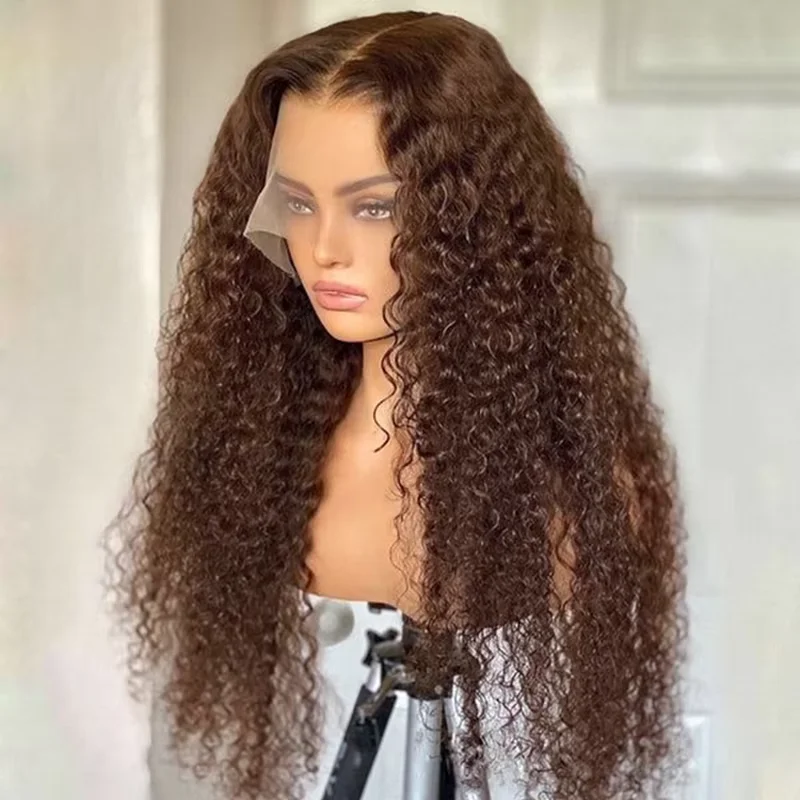Jerry Curly Chocolate Brown 13x6 HD Lace Front Wigs Human Hair 13x4 Lace Frontal Wig For Women Pre Plucked Deep Wave Glueless
Jerry Curly Chocolate Brown 13x6 HD Lace Front Wigs Human Hair 13x4 Lace Frontal Wig For Women Pre Plucked Deep Wave Glueless