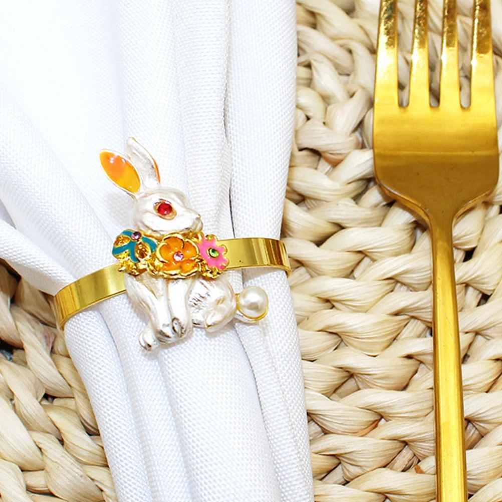 6 Pcs Rabbit Napkin Rings Napkins Dining Table Decor Bunny Holder Holders Clasps Decoration Hotel Party Serviette
6 Pcs Rabbit Napkin Rings Napkins Dining Table Decor Bunny Holder Holders Clasps Decoration Hotel Party Serviette