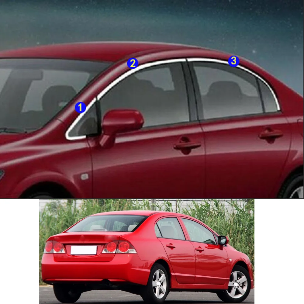 For Honda Ciimo 2012 2013 2014 2015 Car Sticker Garnish Pillar Window Middle Strip Trim Frame Hoods Parts
For Honda Ciimo 2012 2013 2014 2015 Car Sticker Garnish Pillar Window Middle Strip Trim Frame Hoods Parts