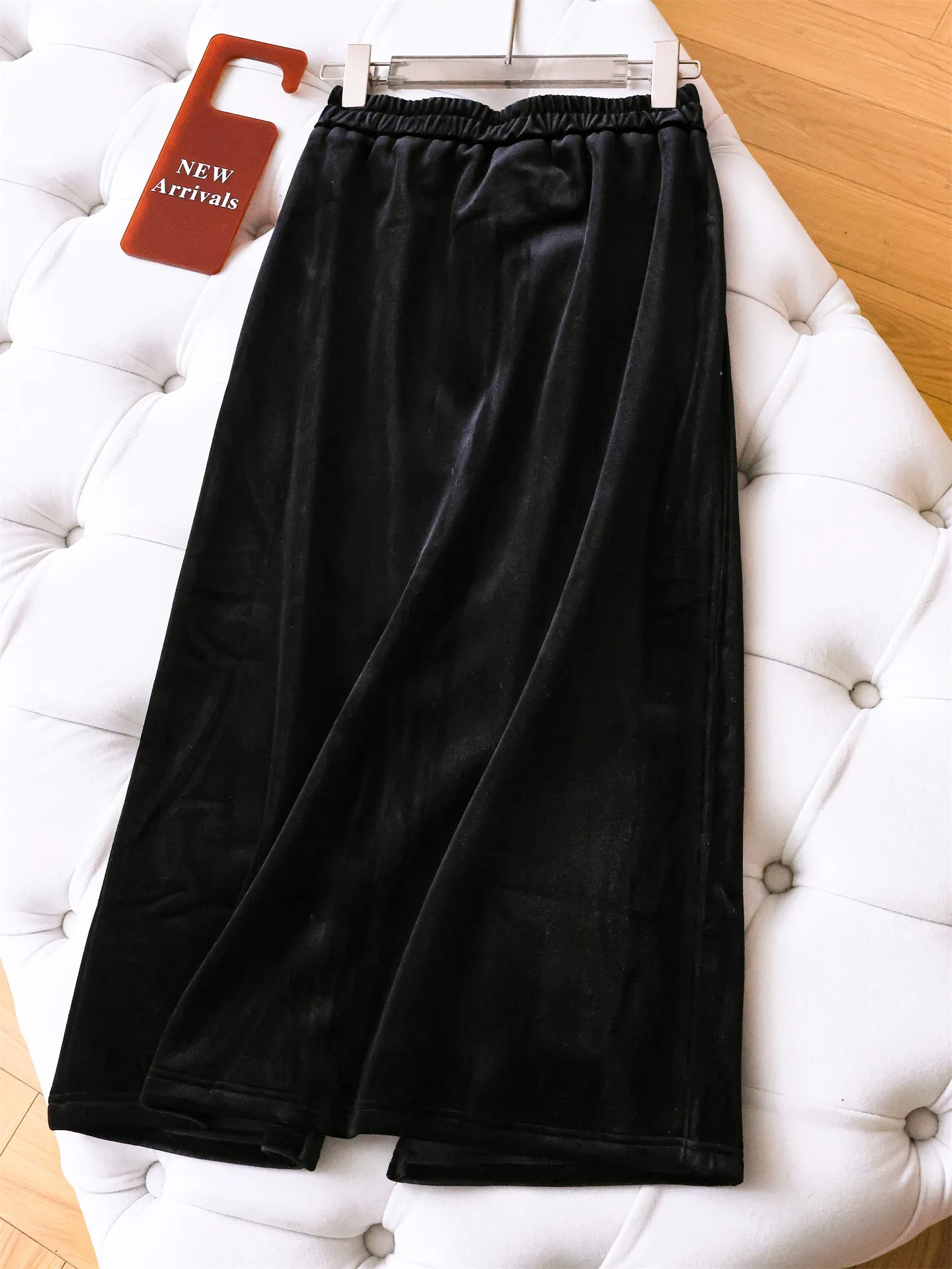 High Waist Thickened Fleece Velvet Warm Straight A-Line Skirt Women's Half-length Skirt Q362 Elastic Waist Pure Color Skirt
High Waist Thickened Fleece Velvet Warm Straight A-Line Skirt Women's Half-length Skirt Q362 Elastic Waist Pure Color Skirt