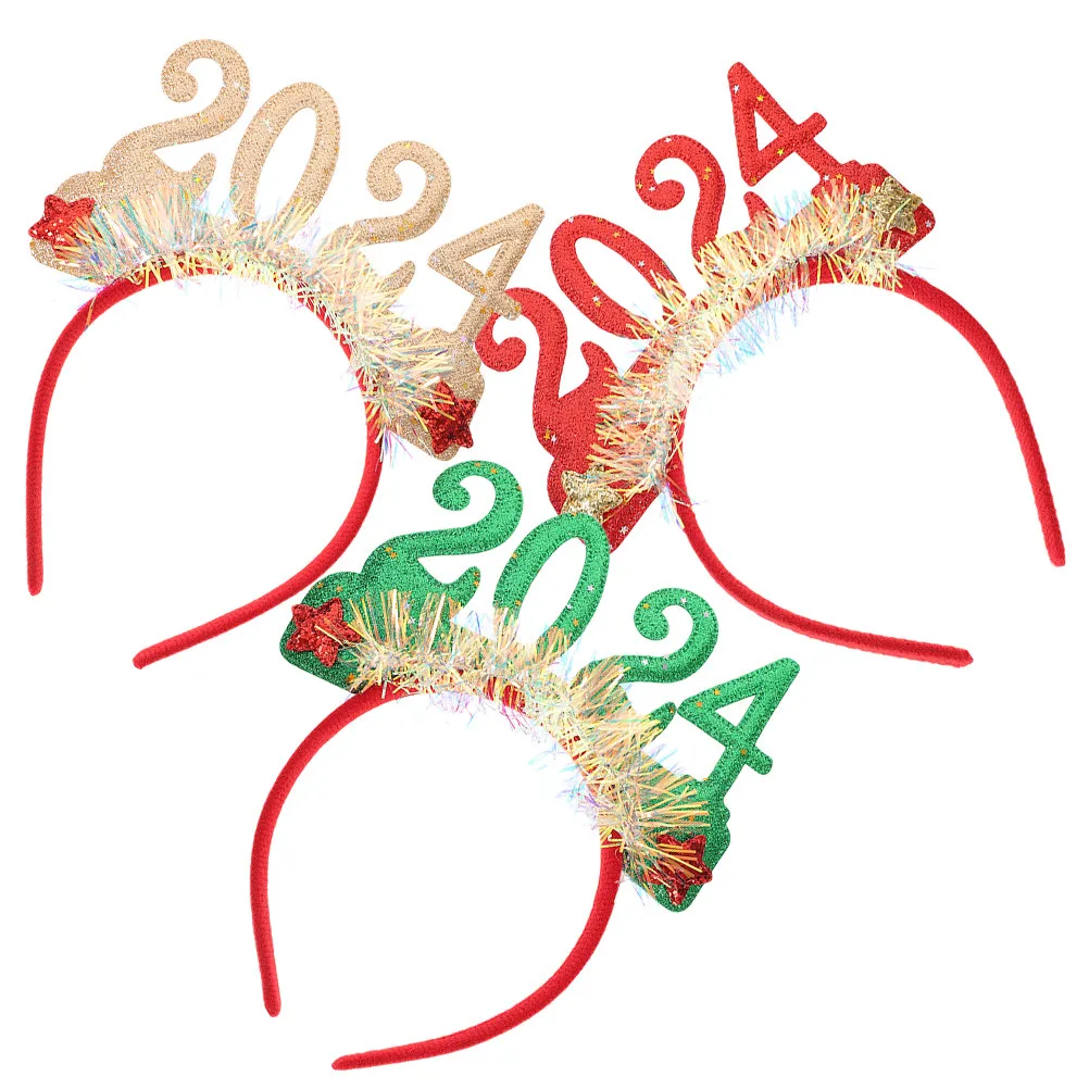 3Pcs New Year Headbands 2024 Fashion Holiday Hair Accessories Party Birthday Photo Booth Props for Adults Women
3Pcs New Year Headbands 2024 Fashion Holiday Hair Accessories Party Birthday Photo Booth Props for Adults Women
