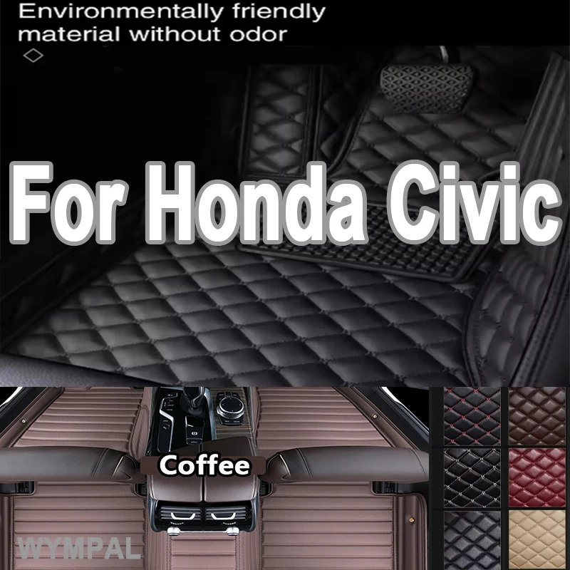Luxury Custom Car Floor Mats For Honda Civic 2012 2013 2014 2015 Auto Foot Pads Automobile Carpet Cover interior accessories
Luxury Custom Car Floor Mats For Honda Civic 2012 2013 2014 2015 Auto Foot Pads Automobile Carpet Cover interior accessories
