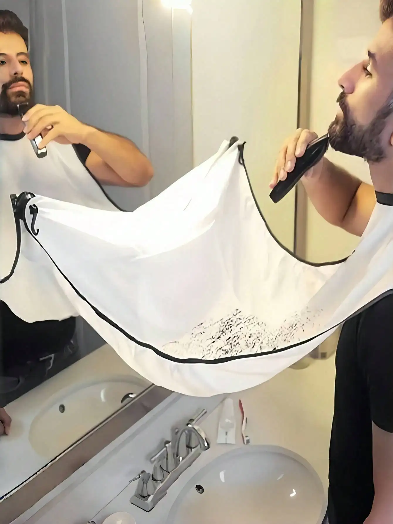 1/2/3Pcs 60CM Waterproof Reusable Haircut Barber Apron Unisex Protective Cloak for Adult Men Women Home Styling, Durable Hairdressing Cape ideal Christmas holiday gift for barbershop and daily household grooming use
1/2/3Pcs 60CM Waterproof Reusable Haircut Barber Apron Unisex Protective Cloak for Adult Men Women Home Styling, Durable Hairdressing Cape ideal Christmas holiday gift for barbershop and daily household grooming use