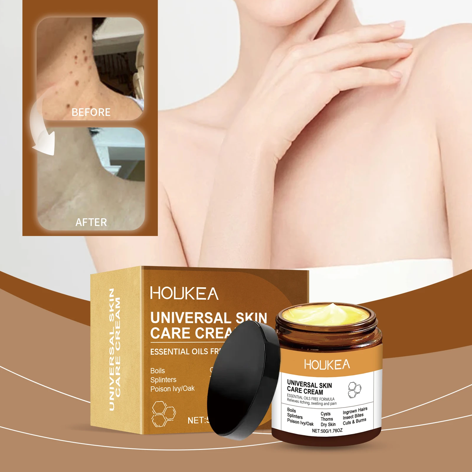 Skin Care Cream Gentle Ingredients Moisturize Smooth Skin Cleansing Body Apply Massage Care Cream
Skin Care Cream Gentle Ingredients Moisturize Smooth Skin Cleansing Body Apply Massage Care Cream