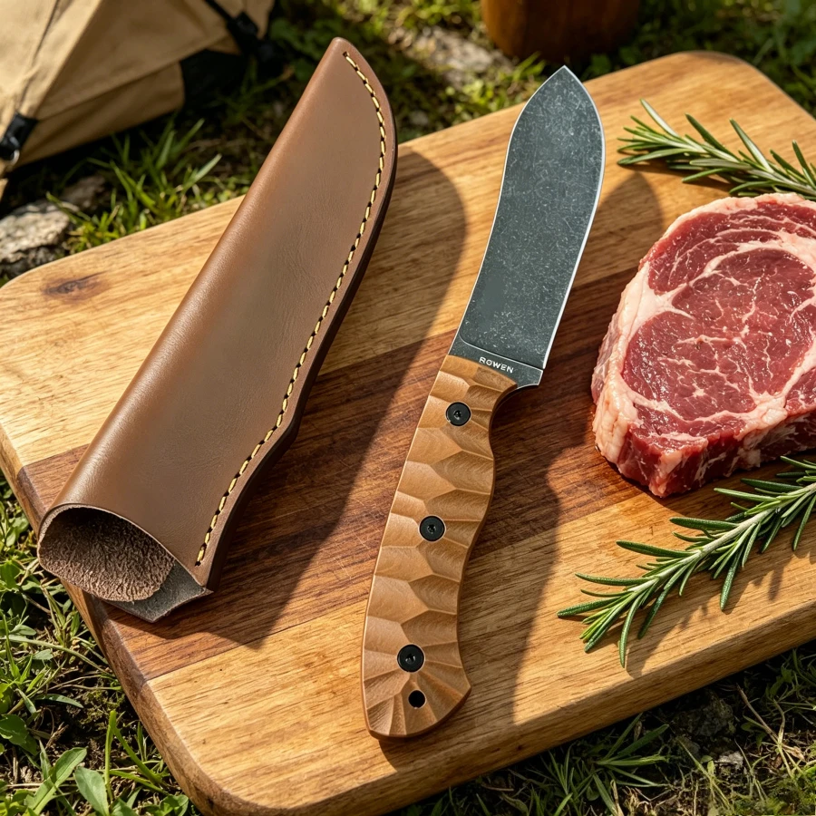 JG5 Camping Utility Knife High-strength D2 Blade G10 Handle Suitable for Outdoor Camping Hiking Practical Cutting Knife
JG5 Camping Utility Knife High-strength D2 Blade G10 Handle Suitable for Outdoor Camping Hiking Practical Cutting Knife