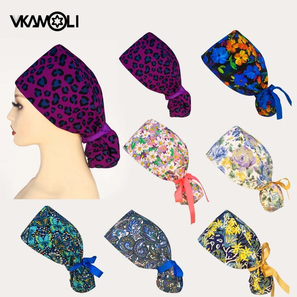 Ribbon Ties Ponytail Hair Holder Nurse Scrub Caps Women Long Hair Ponytail Caps
Ribbon Ties Ponytail Hair Holder Nurse Scrub Caps Women Long Hair Ponytail Caps