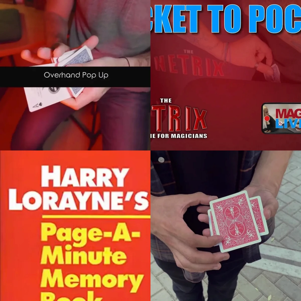 OverHand Pop Up от Yoann F, пакет к карману Крейга магини, страница-минута памяти Гарри, проход Энтони васкейч-магия
OverHand Pop Up от Yoann F, пакет к карману Крейга магини, страница-минута памяти Гарри, проход Энтони васкейч-магия