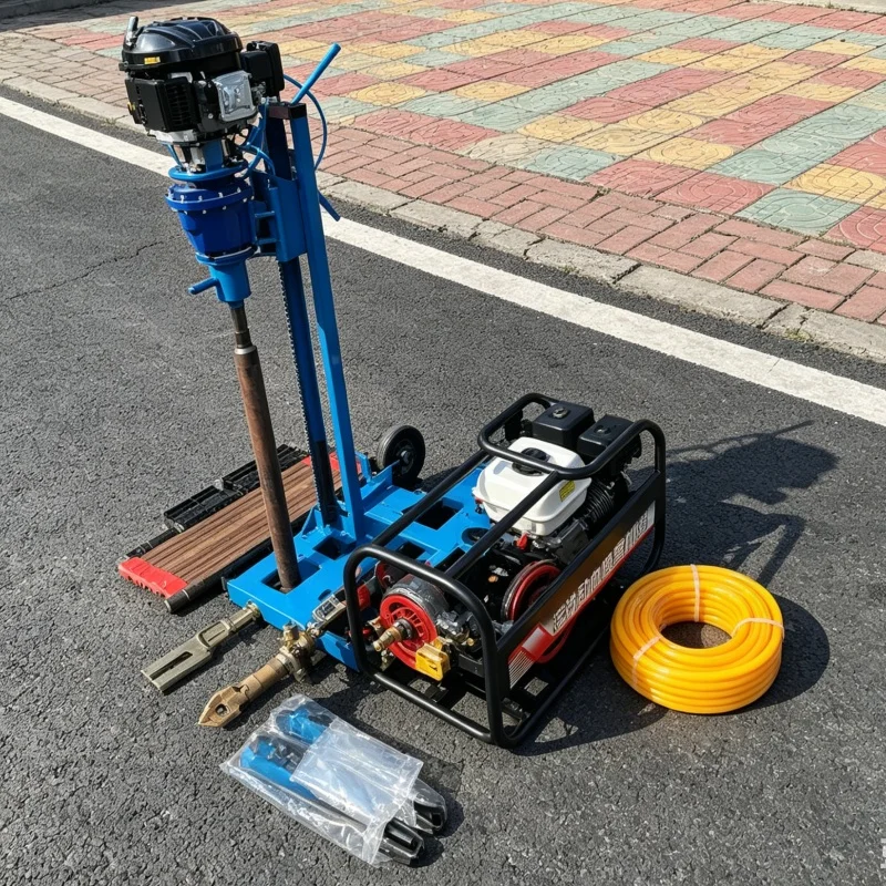 Customized Mini Water Well Drilling Rig, Household Well Drilling & Boring Equipment, Well-reputed Bestseller Water Well Drilling
Customized Mini Water Well Drilling Rig, Household Well Drilling & Boring Equipment, Well-reputed Bestseller Water Well Drilling