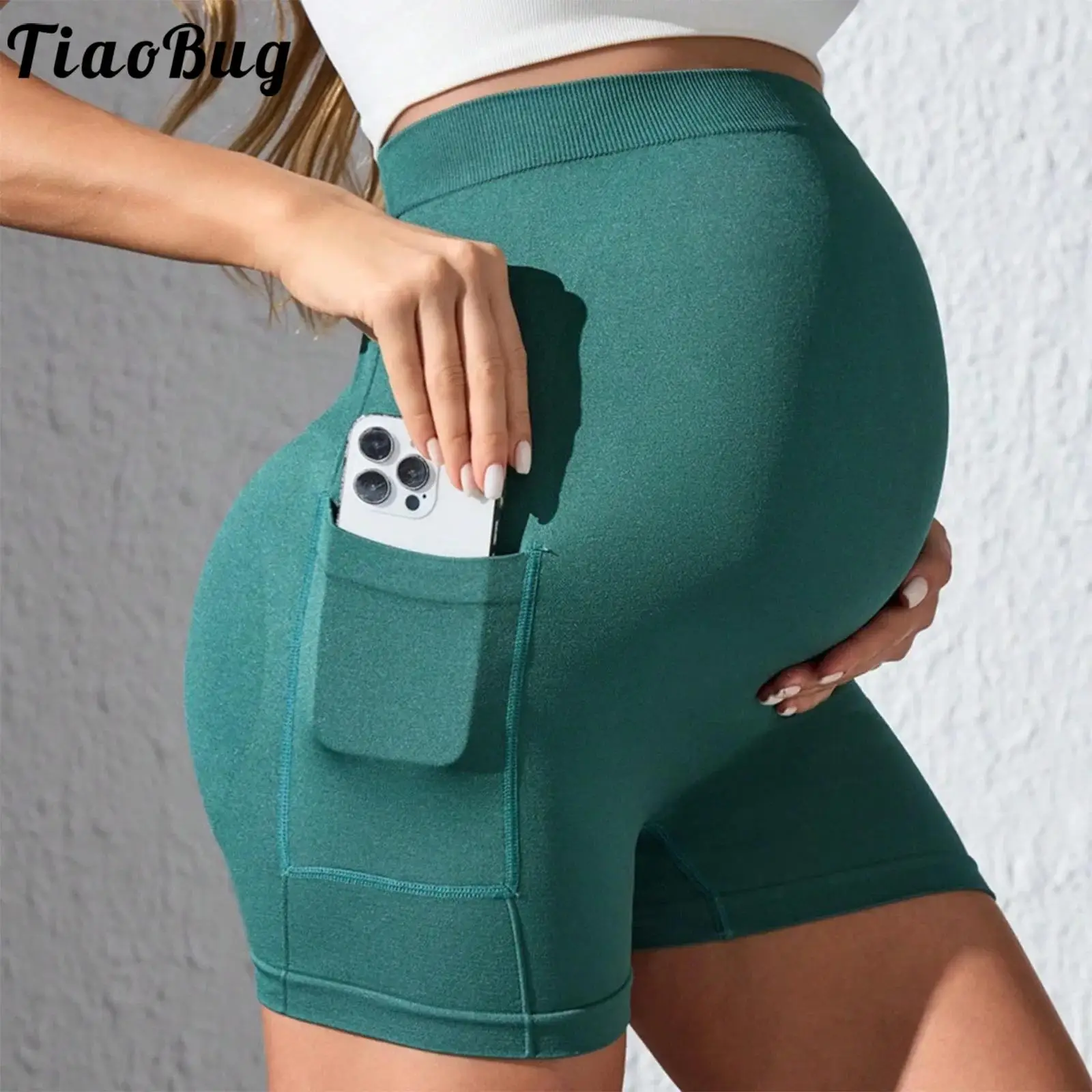 Maternity Yoga Pilates Shorts High Waist Over The Belly Pregnancy Womens Workout Athletic Short Leggings with Pockets Daily Wear
Maternity Yoga Pilates Shorts High Waist Over The Belly Pregnancy Womens Workout Athletic Short Leggings with Pockets Daily Wear