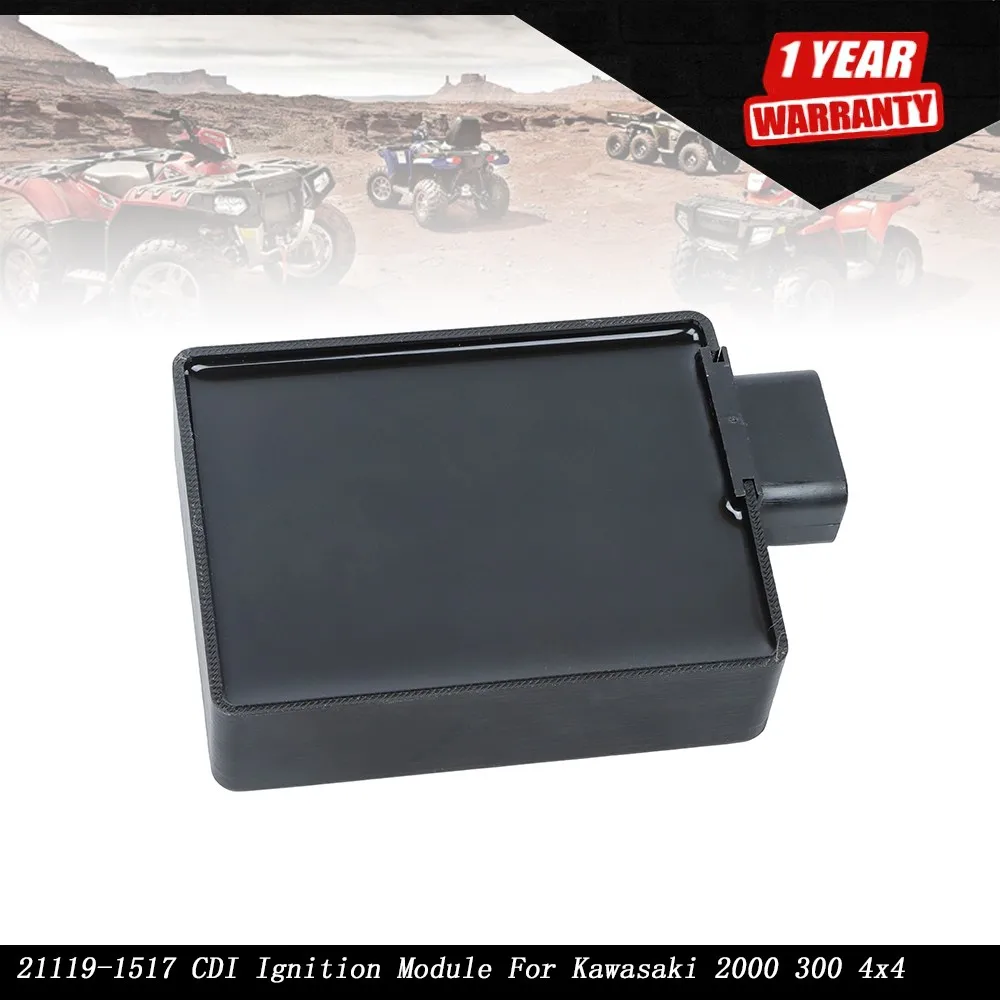 21119-1517 CDI Ignition Module For Kawasaki 2000 Prairie 300 ATV 4x4
21119-1517 CDI Ignition Module For Kawasaki 2000 Prairie 300 ATV 4x4
